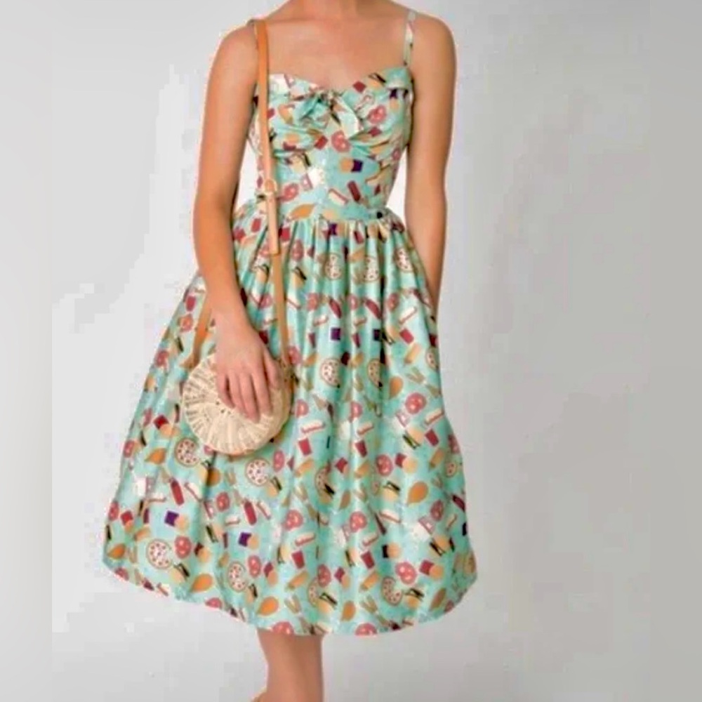 Unique Vintage Food Dress